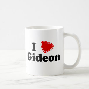 Jag älskar Gideon Kaffemugg