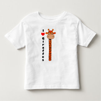 Jag älskar giraff t shirt