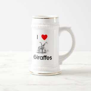 Jag älskar giraffmuggen sejdel