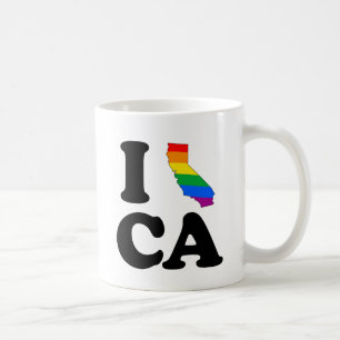JAG ÄLSKAR GLADA KALIFORNIEN KAFFEMUGG