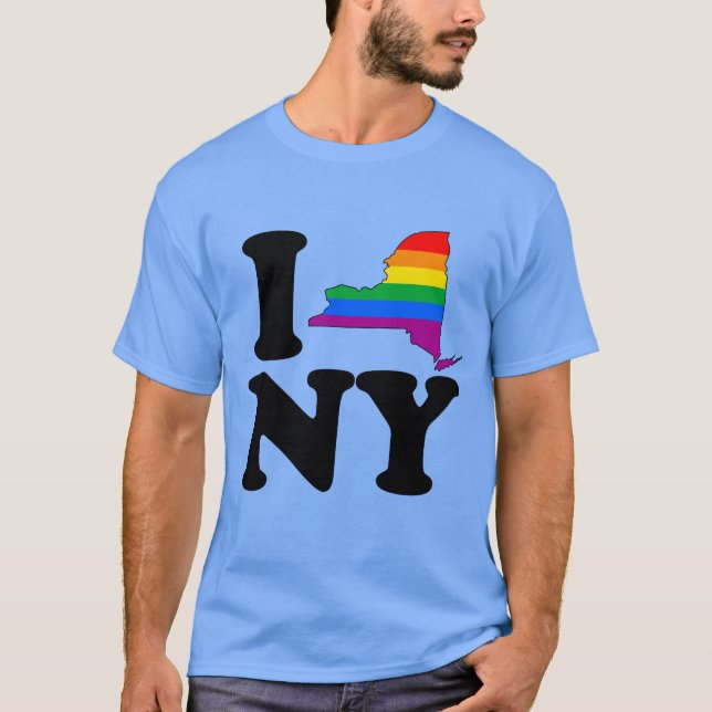 JAG ÄLSKAR GLADA NEW YORK TEE (Framsida)