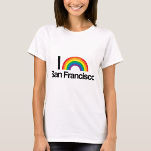 JAG ÄLSKAR GLADA SAN FRANCISCO - .PNG T-SHIRT