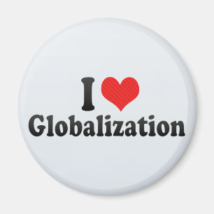 Jag älskar globalisering magnet