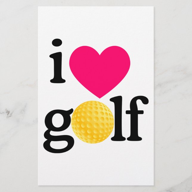 Jag älskar golf (Framsida)