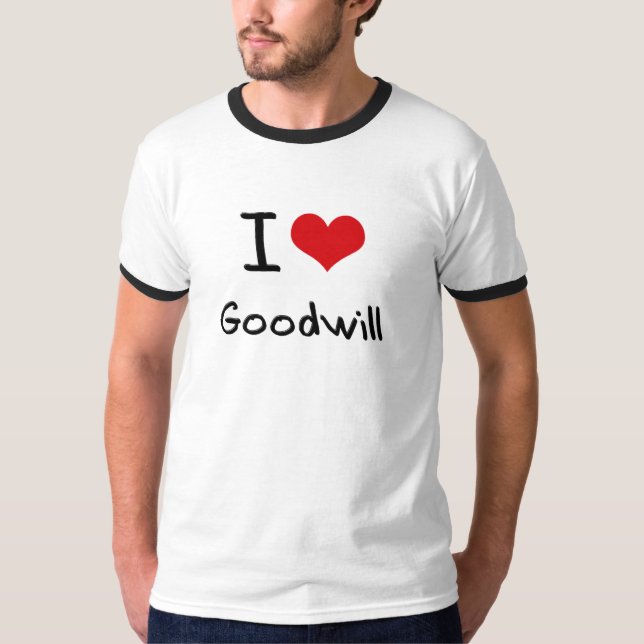 Jag älskar goodwill tee shirt (Framsida)