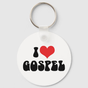 Jag älskar Gospel Nyckelring
