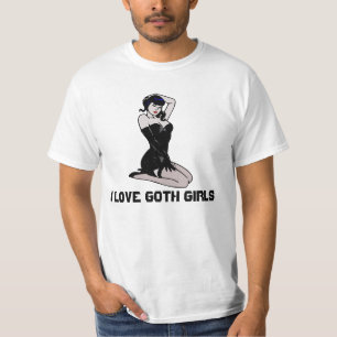 Jag älskar Goth Girls, T-shirts