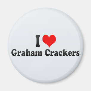 Jag älskar Graham smällare Magnet