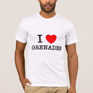 Jag älskar granater tee shirt