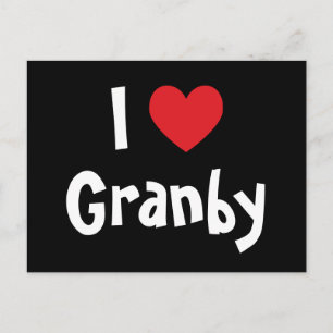 Jag älskar Granby Vykort