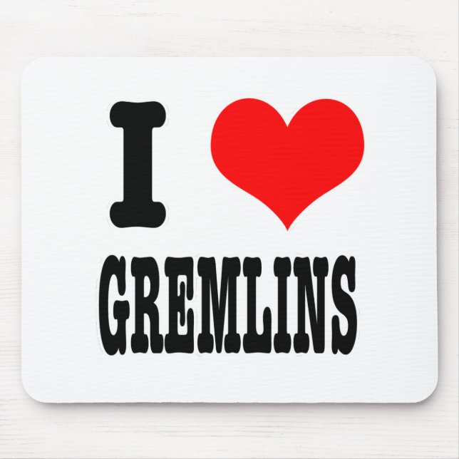 JAG ÄLSKAR GREMLINS MUSMATTA (Framsidan)