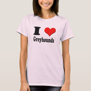 Jag älskar Greyhounds Tee