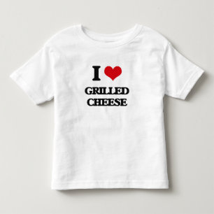 Jag älskar grillad ost t-shirt
