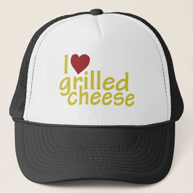 Jag älskar grillad ost truckerkeps (Framsida)
