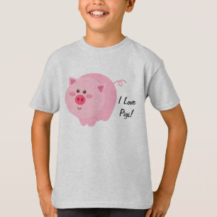 Jag älskar grisungeT-tröja T Shirt