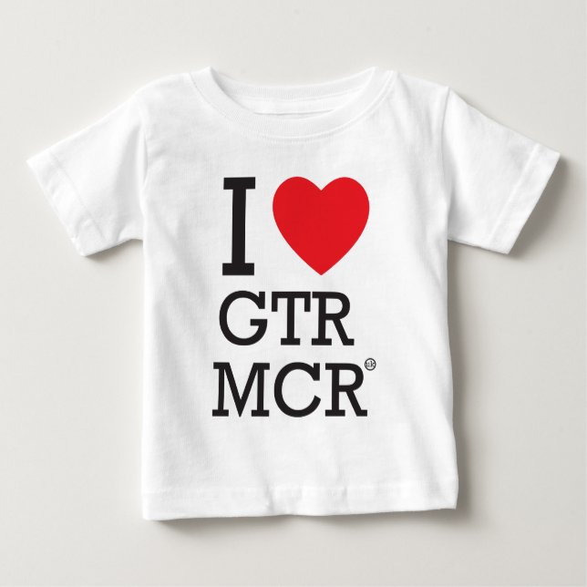 Jag älskar GTR MCR T-shirt (Framsida)