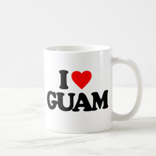 JAG ÄLSKAR GUAM KAFFEMUGG