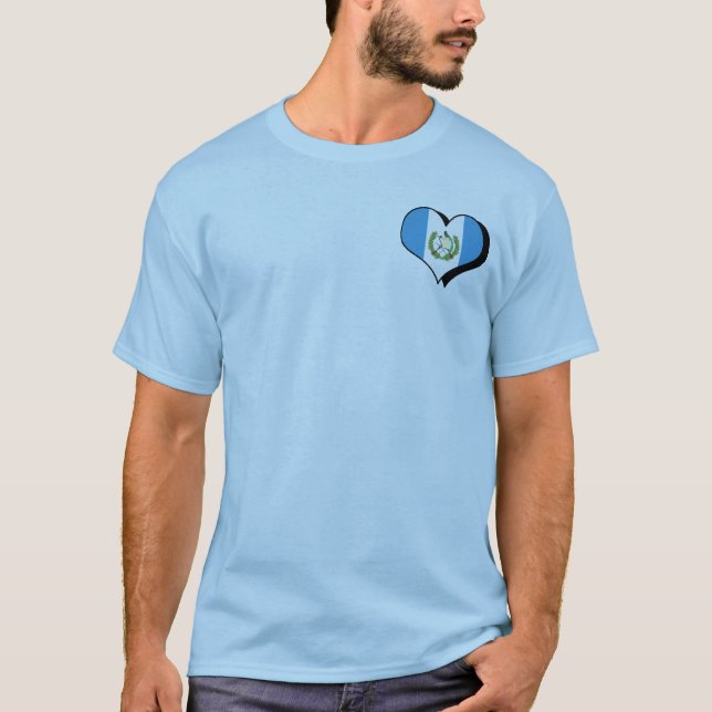 Jag älskar Guatemala T-Shirt (Framsida)