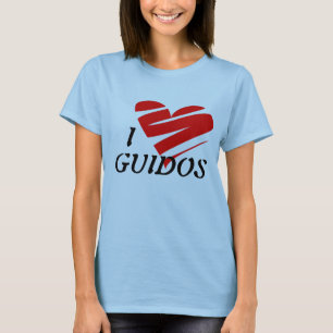 Jag älskar Guidos, skjorta, Tee Shirt