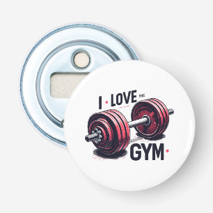 Jag älskar gymmet flasköppnare