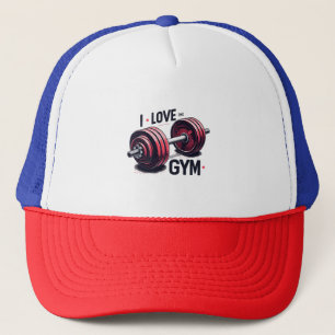 Jag älskar gymmet keps