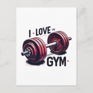 Jag älskar gymmet tilläggskort