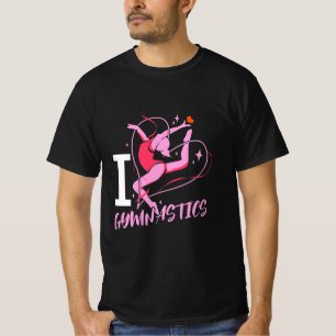 Jag älskar gymnastik t shirt