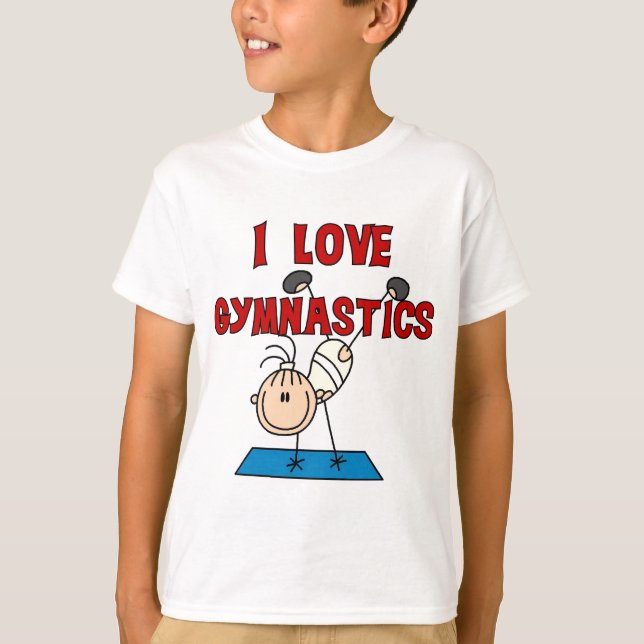 Jag älskar gymnastikTshirts och gåvor Tröja (Framsida)