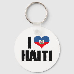 JAG ÄLSKAR HAITI NYCKELRING