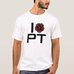 Jag älskar halv liter tee shirt