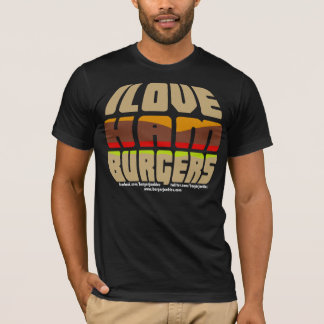 Jag älskar hamburgareT-tröja Tee