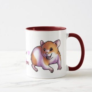 Jag älskar Hamsters Mugg