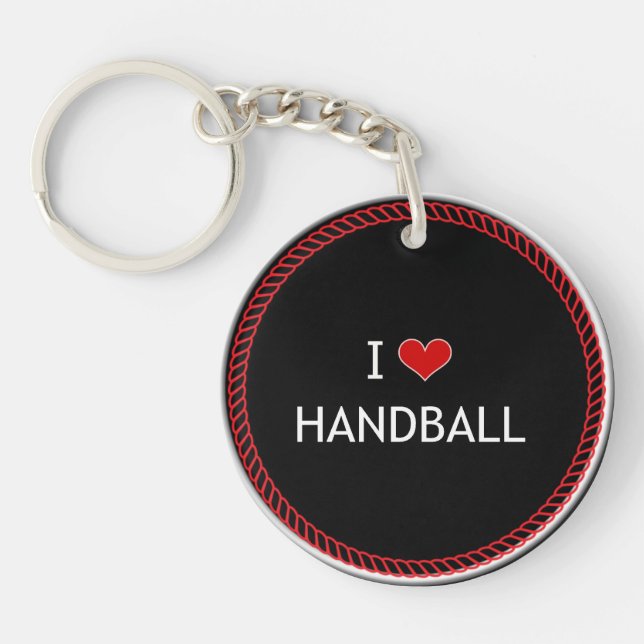 Jag älskar handboll, populär design (Framsidan)