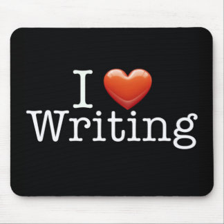 Jag älskar handstil som den svart musen vadderar musmatta