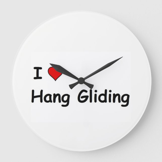 Jag älskar hängflygning stor klocka (Framsida)