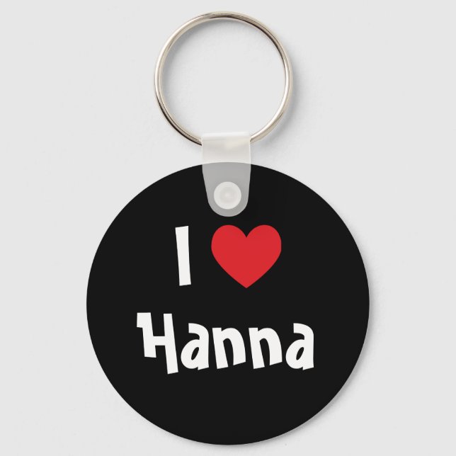 Jag älskar Hanna Nyckelring (Framsida)
