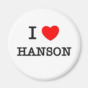 Jag älskar Hanson Magnet
