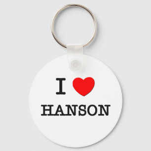 Jag älskar Hanson Nyckelring