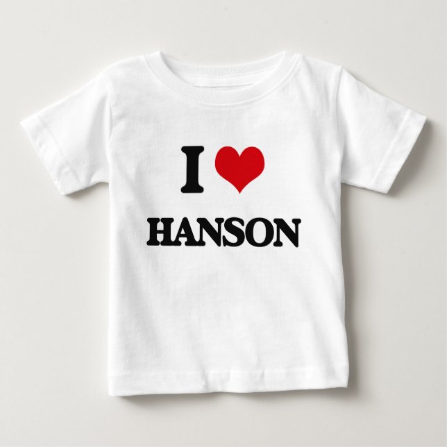 Jag älskar Hanson T-shirt (Framsida)