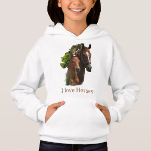 Jag älskar hästar t shirt