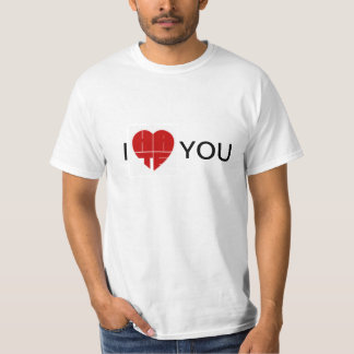 jag älskar/hat dig tee