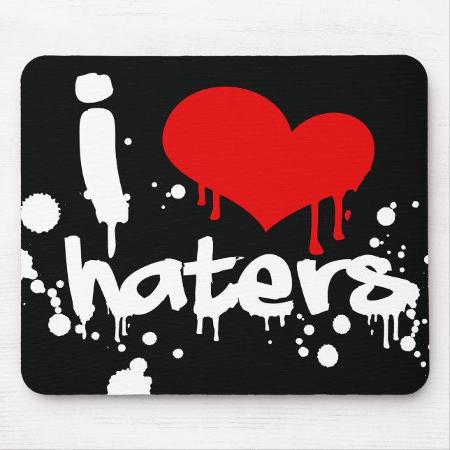 Jag älskar Haters Musmatta (Framsidan)