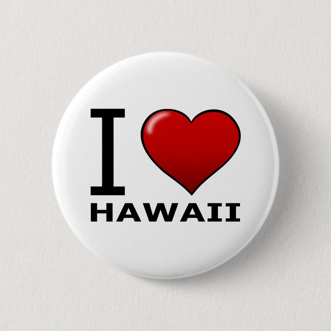 JAG ÄLSKAR HAWAII KNAPP (Framsida)