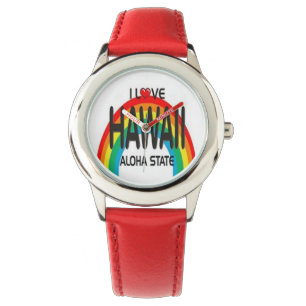 Jag älskar Hawaii - Titta Armbandsur