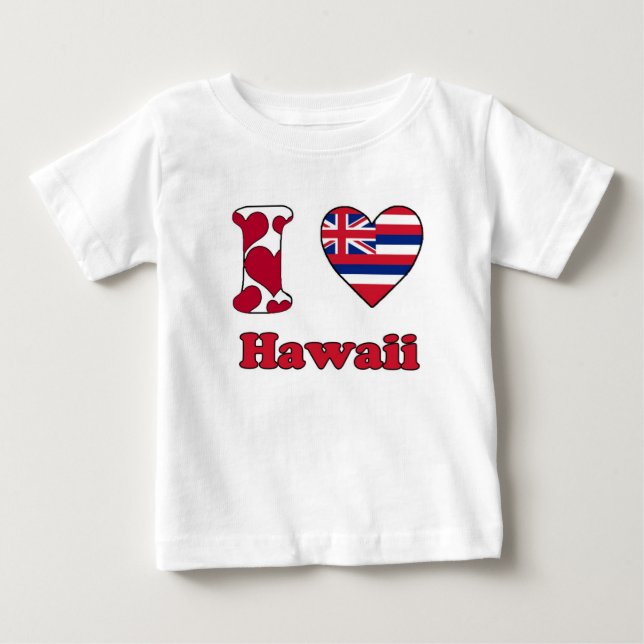 Jag älskar Hawaii Tröja (Framsida)
