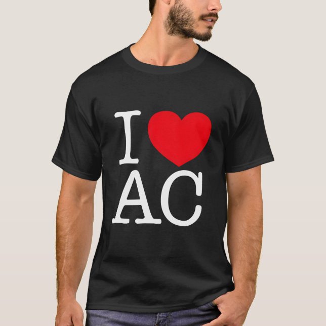 Jag älskar He Ac T Shirt (Framsida)