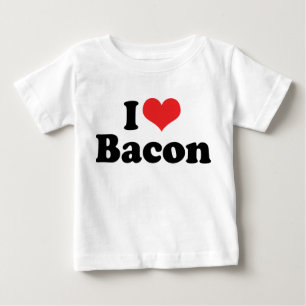 Jag älskar Heart Bacon - Bacon Älskare Tröja