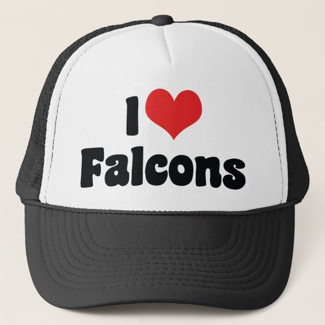 Jag älskar Heart Falcons Keps (Framsida)