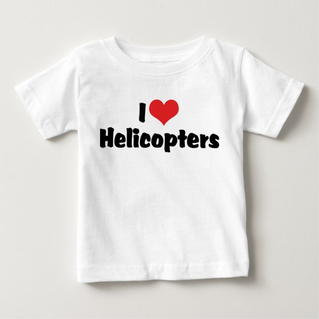 Jag älskar Heart Helicopters Tröja (Framsida)
