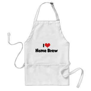 Jag älskar Heart Home Brew - Öljyentusiast Förkläde